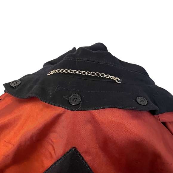 Harve‎ Benard Wool Women's Trench Coat, Navy Blue, Size 12 - Picture 9 of 14